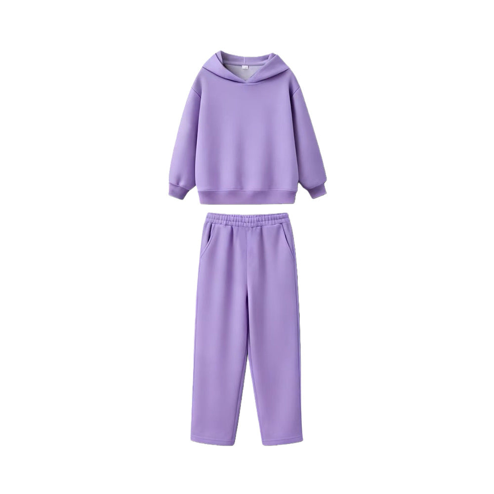 Unisex Kids 2026 Spring Outdoor Muti-Colors Sweatshirt Set