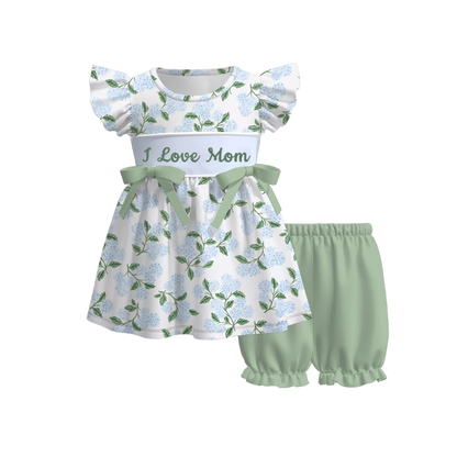 Exclusive “I Love Mom” Embroidered Summer Collection for Mother’s Day