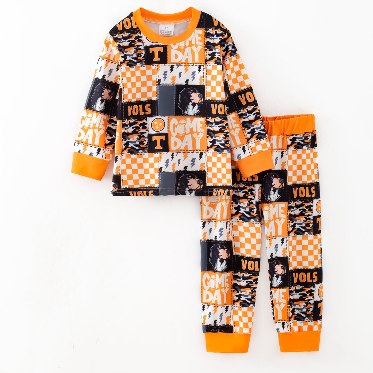 Kids Tennessee GAME DAY Print Pajamas Collection