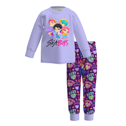 Boys Kpop Demon Hunters Pajamas Set Sleepwear Collection