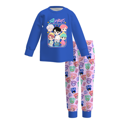 Boys Kpop Demon Hunters Pajamas Set Sleepwear Collection