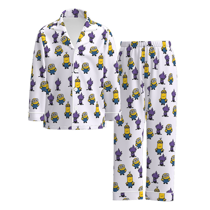 Boys Fall Bluey Cartoon Print Pajamas Pant Set