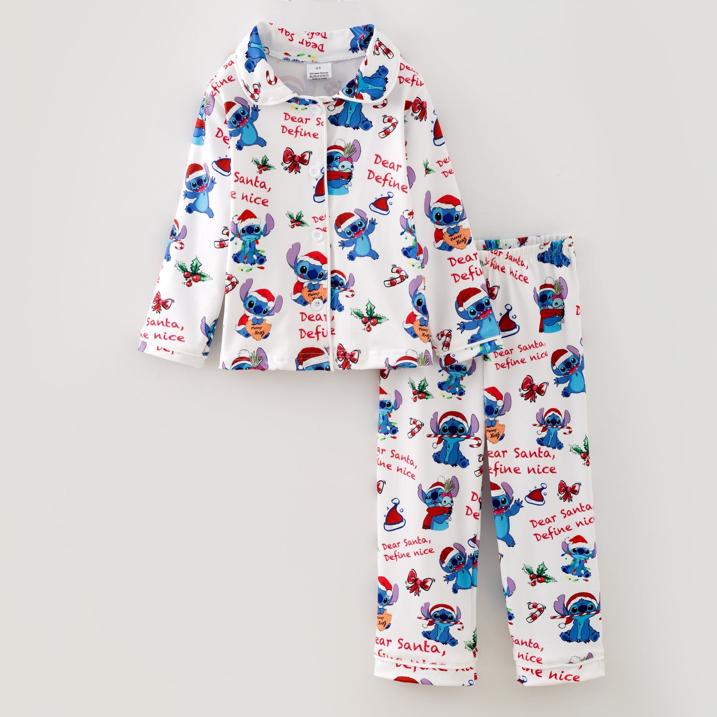 Dear Santa, Define Nice Christmas Family Matching Outfits