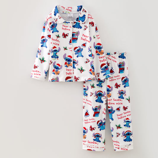 Dear Santa, Define Nice Christmas Family Matching Outfits