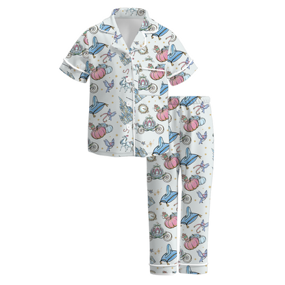 Kids Sibling Cartoon Pumpkin Print Boutique Cute Clothes