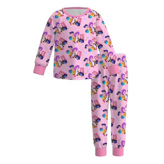 Kids Kpop Demon Hunters Themed Hot Seller Pink Collection