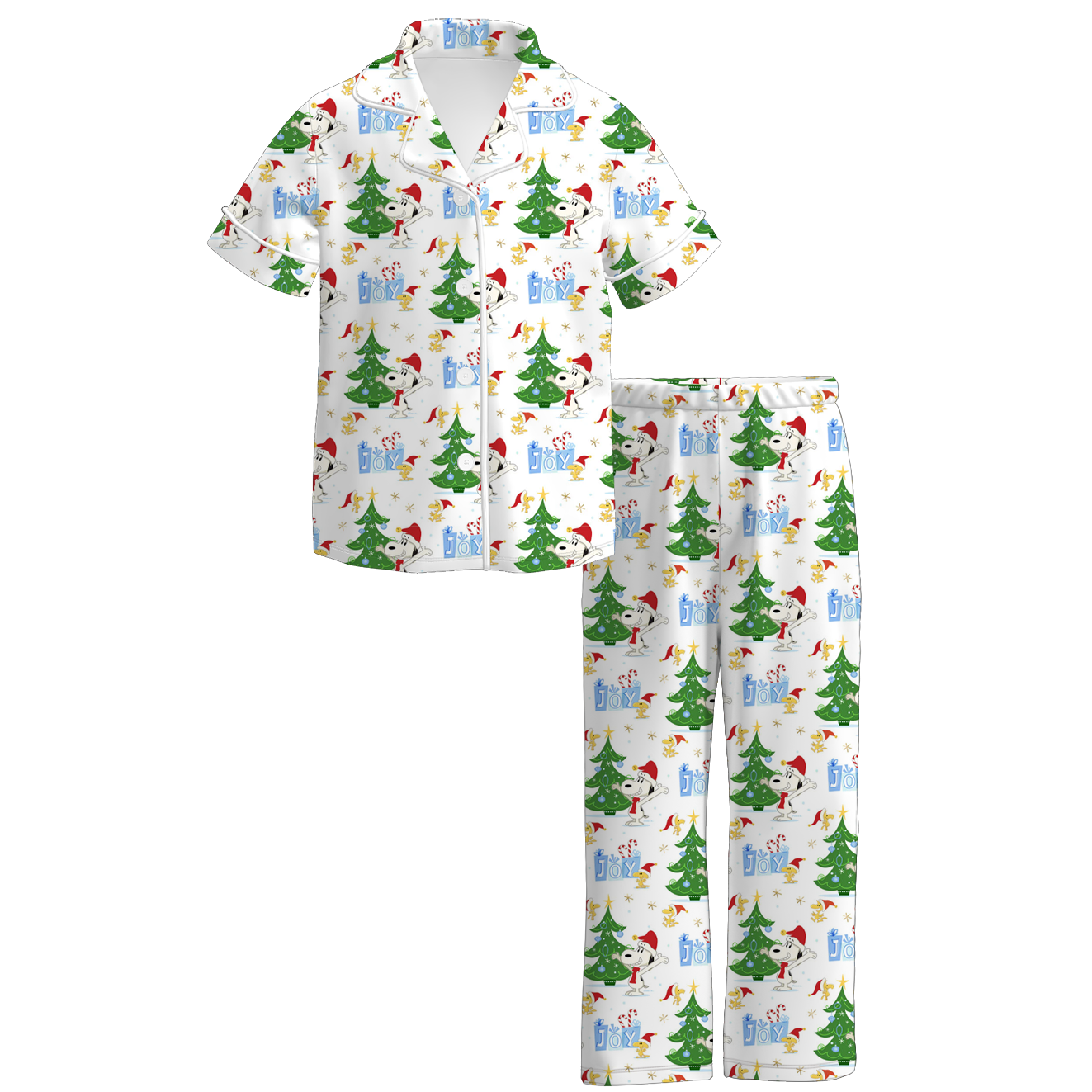 Girls 2 Pieces Christmas Cute Sleepwear Pajamas Set Collection