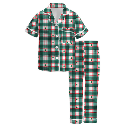 Girls 2 Pieces Christmas Sleepwear Pajamas Set Collection