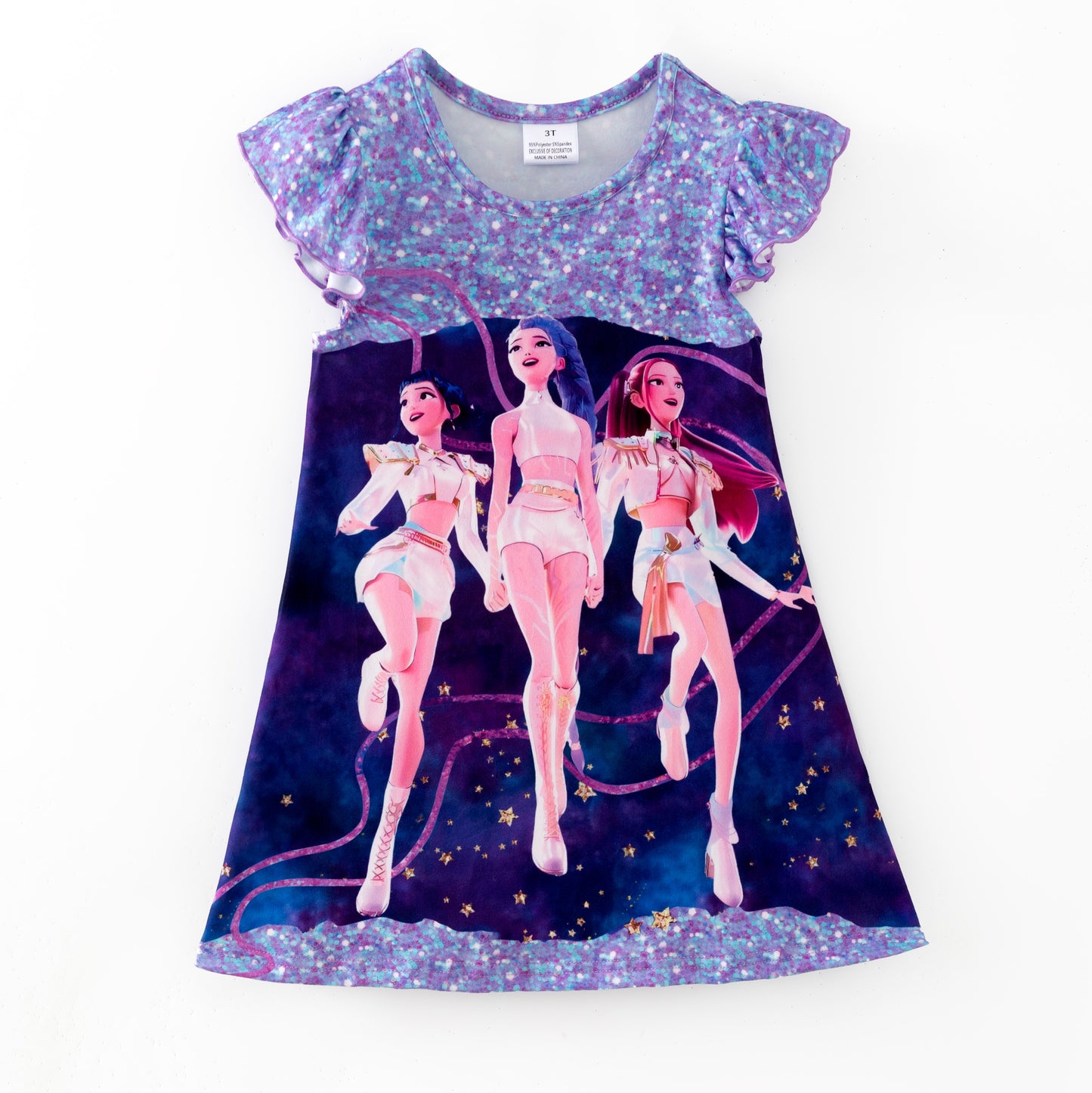 KPOP DEMON HUNTER Girls’ Nightdress Collection | New Arrival