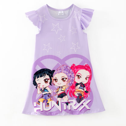 KPOP DEMON HUNTER Girls’ Nightdress Collection | New Arrival