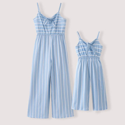 Mother's Day Mommy And Me Stripes Slip Jumpsuit