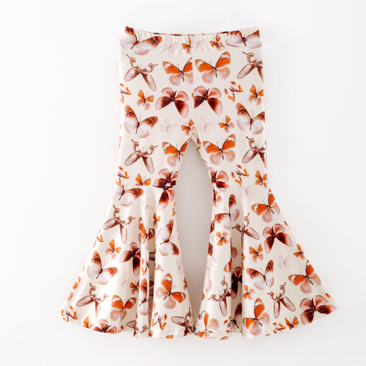 Girls Fall Winter Butterfly Bell Pant
