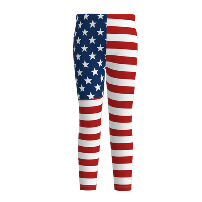Mommy And Me July 4th  Patriotic Day Leggings