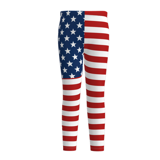 Mommy And Me July 4th  Patriotic Day Leggings