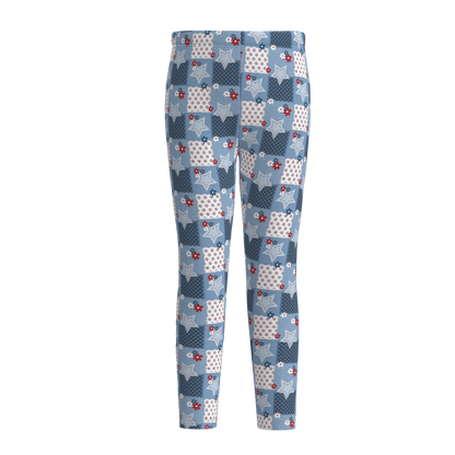 Mommy And Me July 4th  Patriotic Day Leggings