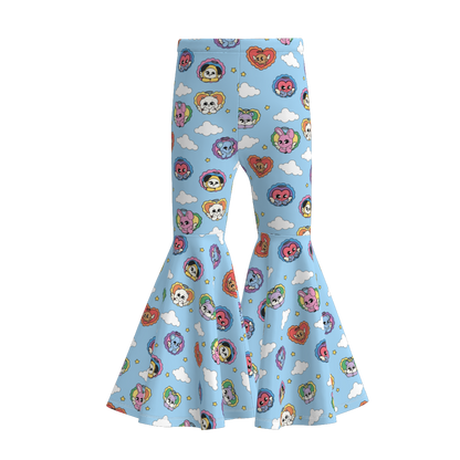 Kpop Demon Hunters Girls Soft Bell Pants Collection