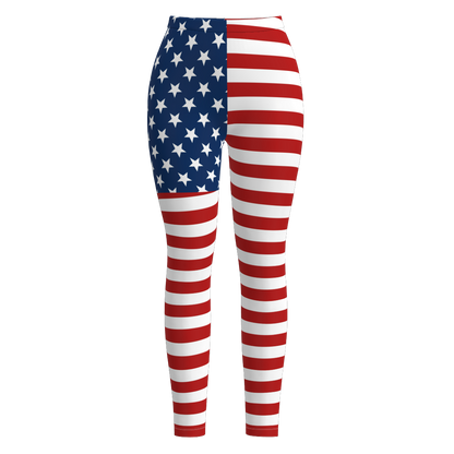 Mommy And Me July 4th  Patriotic Day Leggings