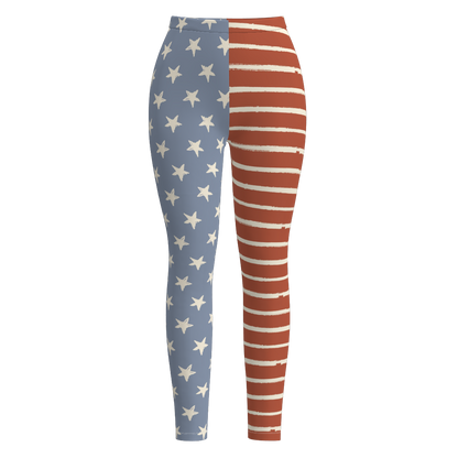 Mommy And Me July 4th  Patriotic Day Leggings