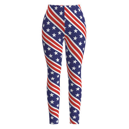 Mommy And Me July 4th  Patriotic Day Leggings