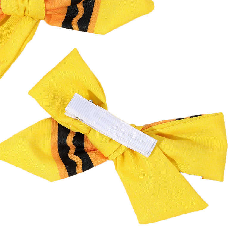 Kids Hair Bow Clips Back To School Pencil Hair Accessories