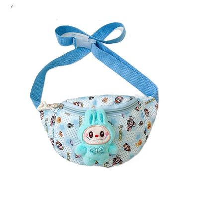 Cute Labubu Plush Kids Crossbody Bag in Assorted Colors