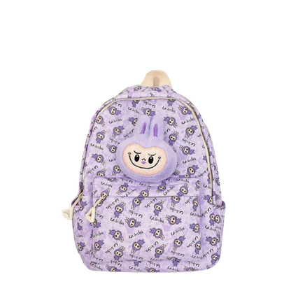 Labubu Kids Backpack Cute Cartoon School Bag For Boys Girls
