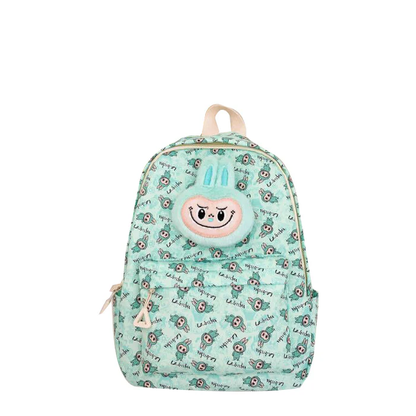 Labubu Kids Backpack Cute Cartoon School Bag For Boys Girls