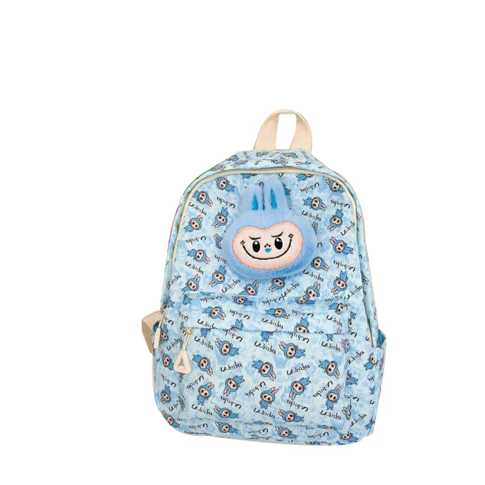 Labubu Kids Backpack Cute Cartoon School Bag For Boys Girls