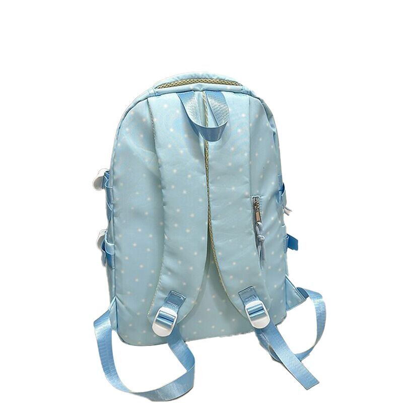 Labubu Trendy Print Large Backpack Back To School Bag