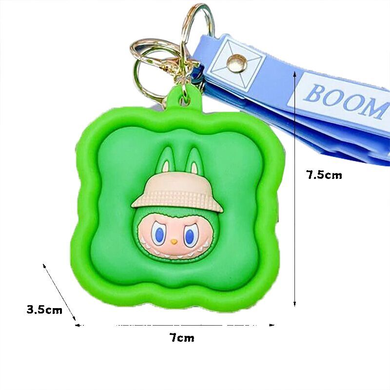 Lalabu Silicone Coin Purse Keychain Cute Gift Accessory & Decorative Keyring