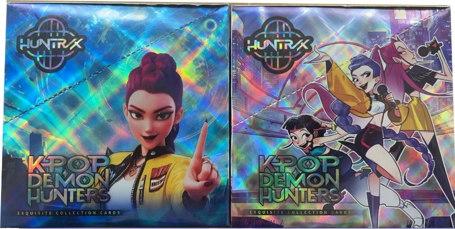 KPOP Demon Hunters Collectible Trading Cards Box Set – 30 Packs Anime Merch