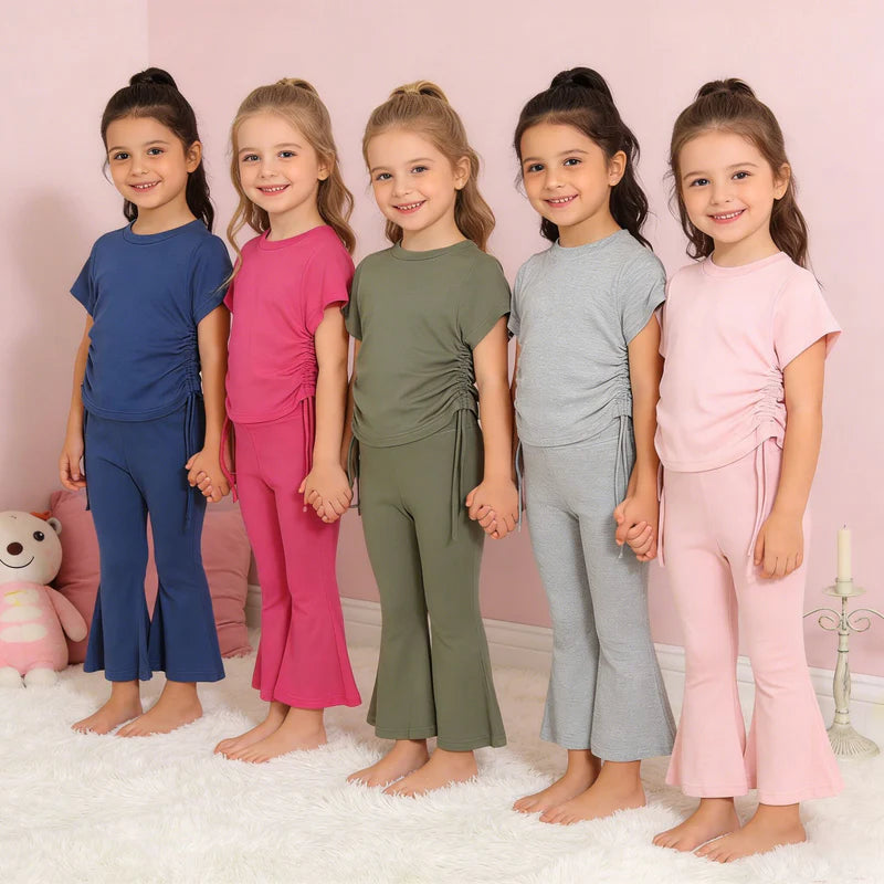 Soft & Comfy Solid Color Sets for Kids | Spring & Summer Collection