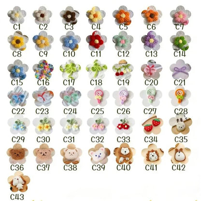 Kids Spring & Summer Personalized Straw Crossbody Bag – Custom Name Daisy Woven Purse