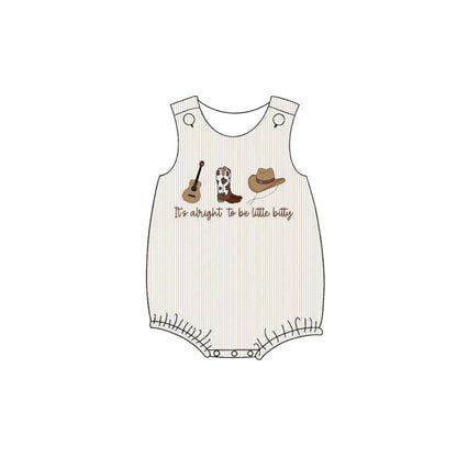 Kids Summer Fall Western Boots Farm Embroidery Sibling Clothes