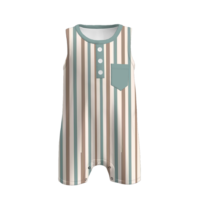 Kids Fall Autumn Pumpkin Striped Camo Dress Romper Top