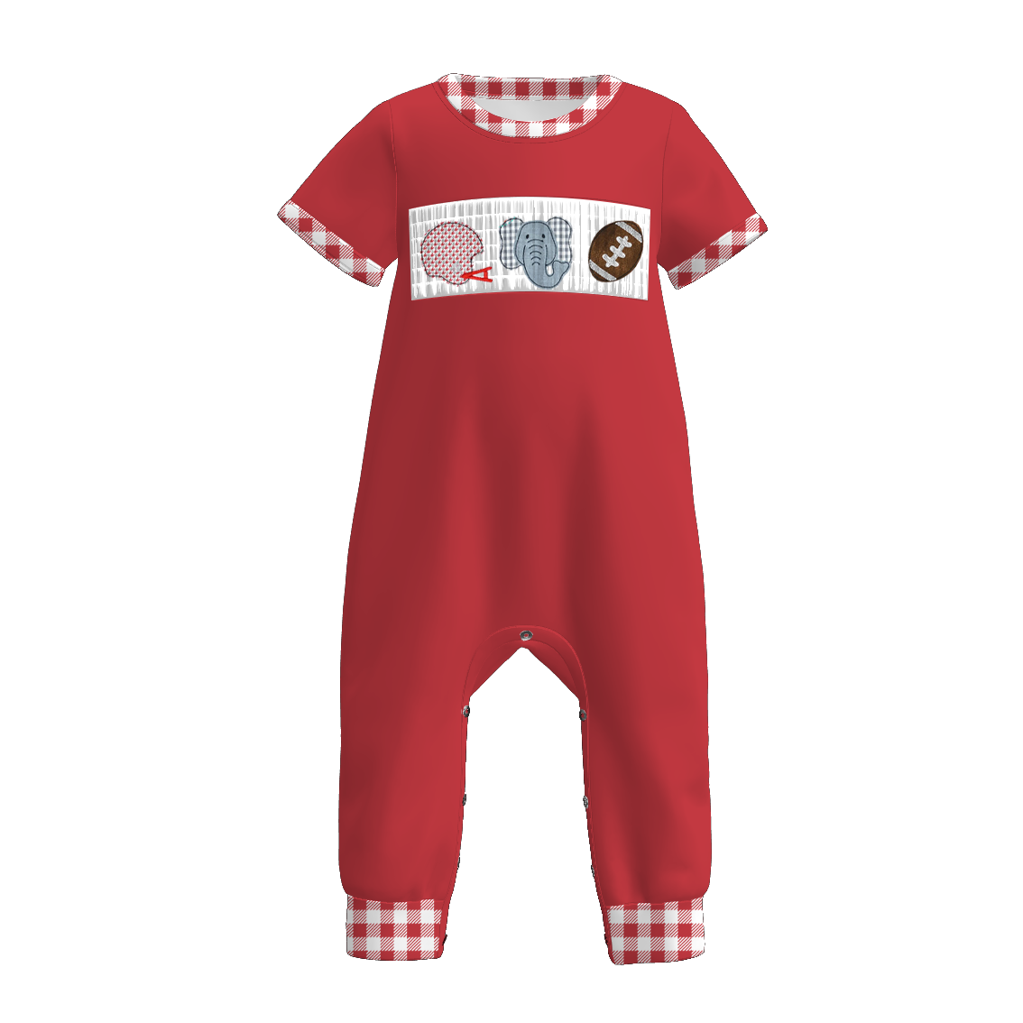 Alabama Football Embroidered Matching Sibling Outfits