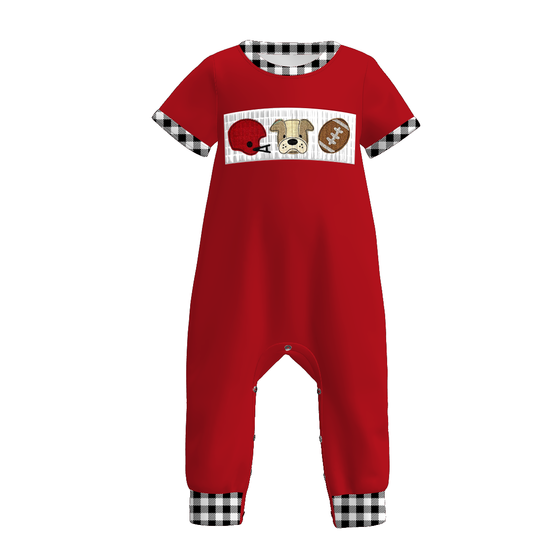 Georgia Football Embroidered Matching Sibling Outfits