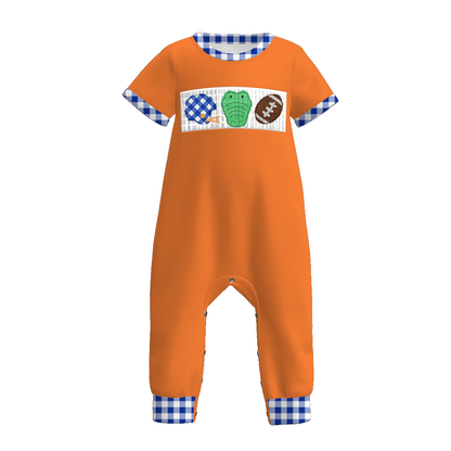 Florida Football Embroidered Matching Sibling Outfits