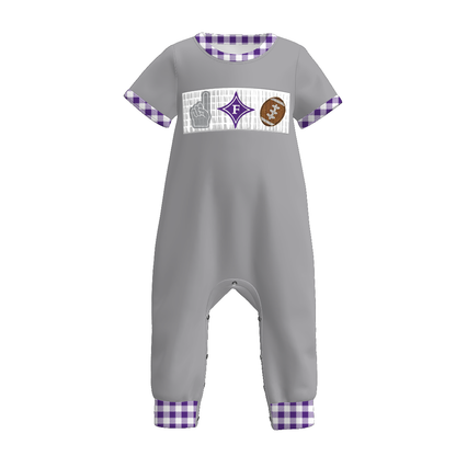 Furman Football Embroidered Matching Sibling Outfits