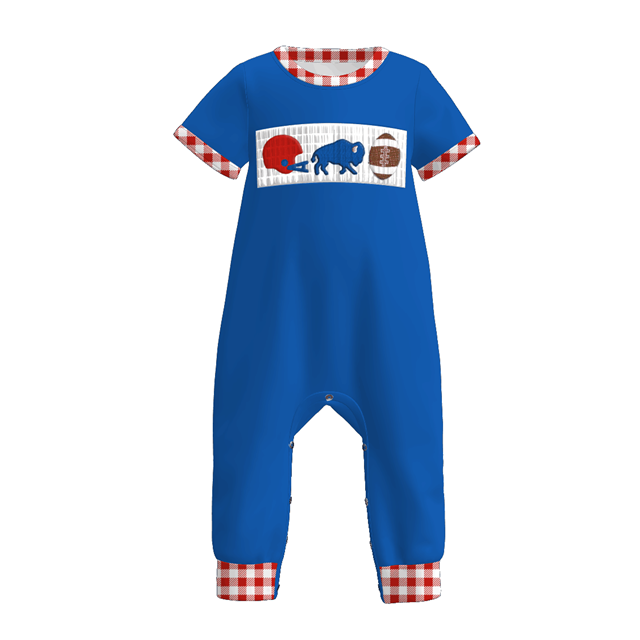 Buffalo Bills Football Embroidered Matching Sibling Outfits