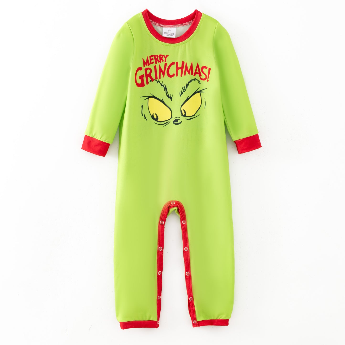 Kids Christmas Ginch Print Sleepwear Pajamas Collection