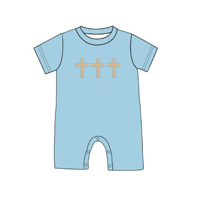 2026 Easter Cross Smocked Embroidered Floral Kids Collection