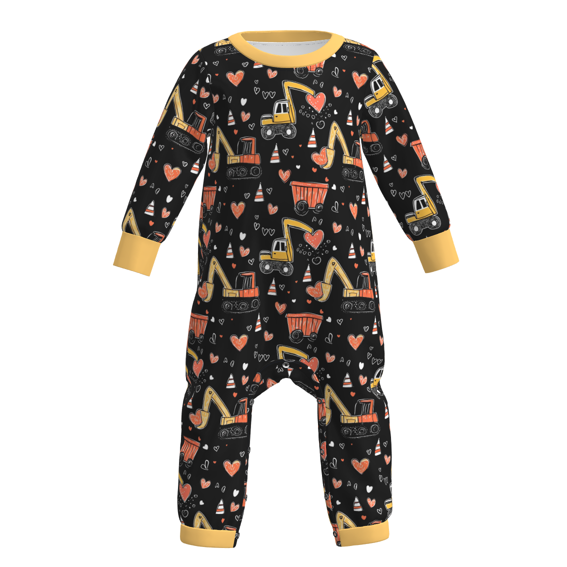 Valentine's Day Baby Boy Cute Print Romper Collection