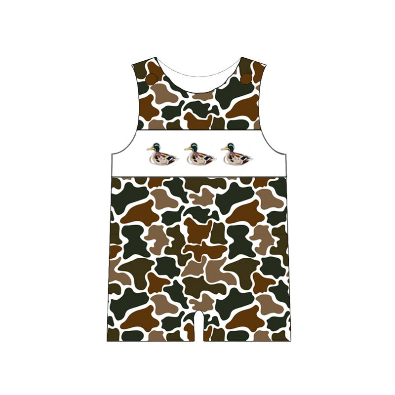 Kids Smock Embroidery Outfit | 2026 Spring Summer Duck Collection