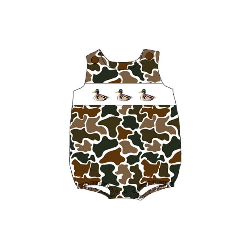 Kids Smock Embroidery Outfit | 2026 Spring Summer Duck Collection