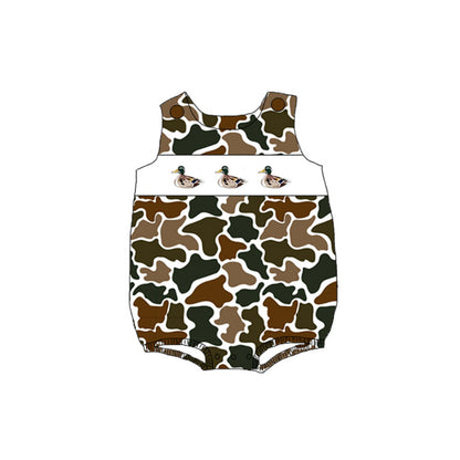 Kids Smock Embroidery Outfit | 2026 Spring Summer Duck Collection