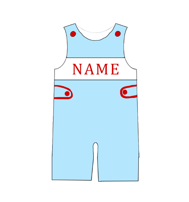 2026 Valentine’s Day Custom Name Smocked Heart Collection