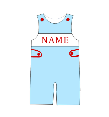 2026 Valentine’s Day Custom Name Smocked Heart Collection