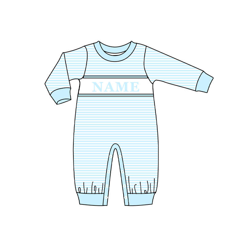 2026 Valentine's Day Spring Custom Name Kids Embroidery Smocked Collection