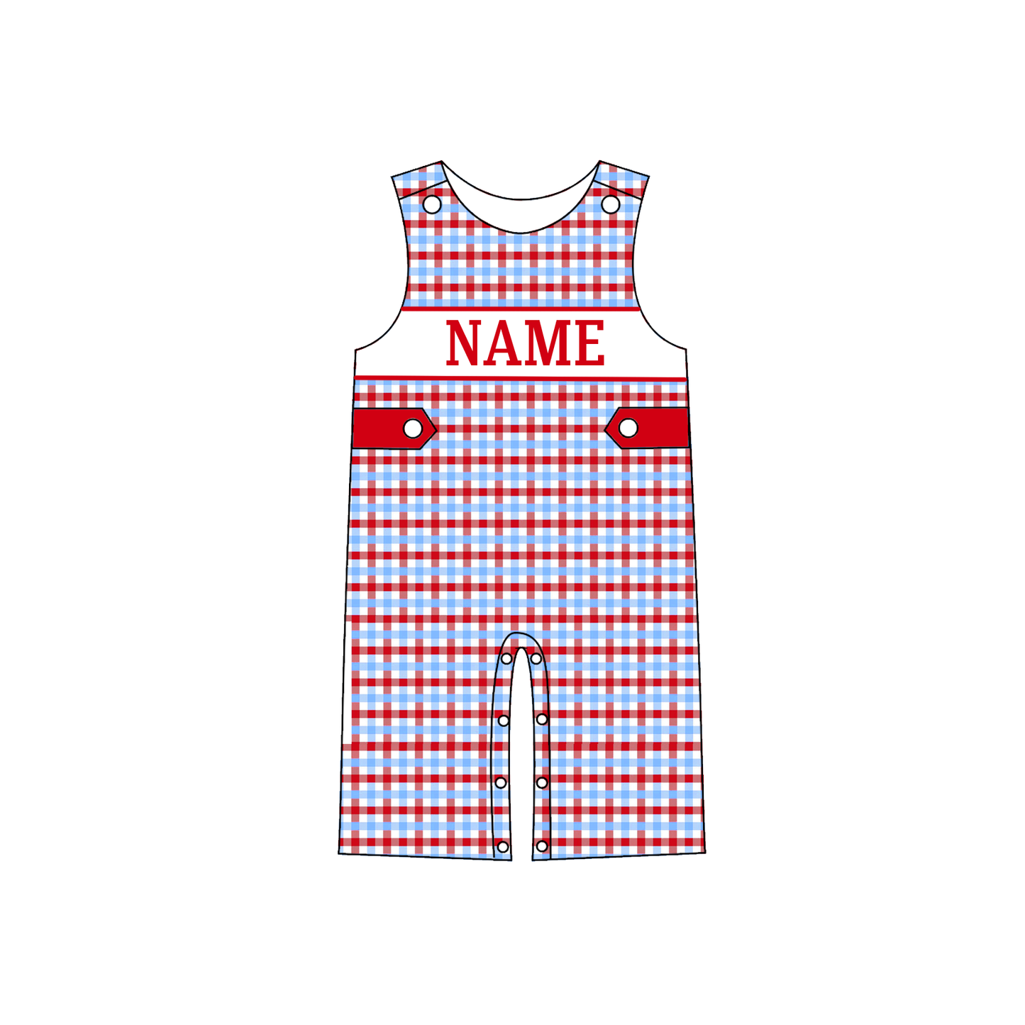 2026 Summer V-days Boys Custom Name MAMA'S BOY Smocked Collection